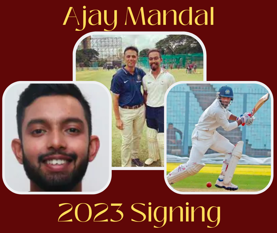Ajay Mandal 2023 Signing